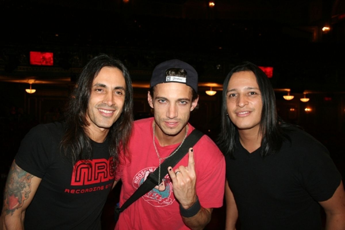 Nuno Bettencourt, James Carpinello and Robbie Crane at 